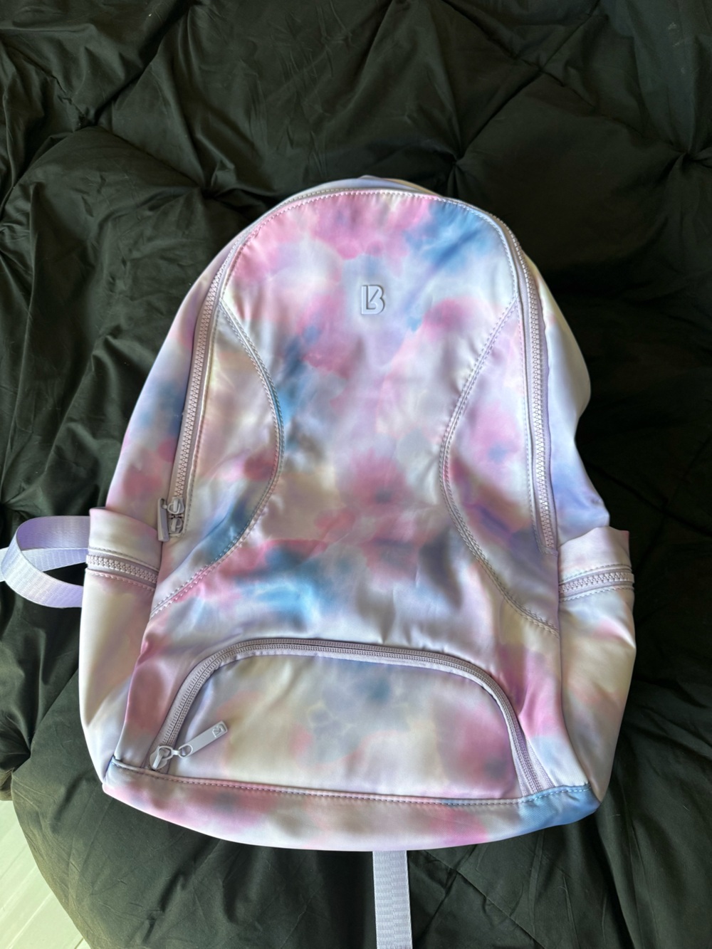 BuffBunny Pastel Tie-Dye Backpack - Pink, Blue, Purple